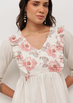 LINEN  PEACH SET