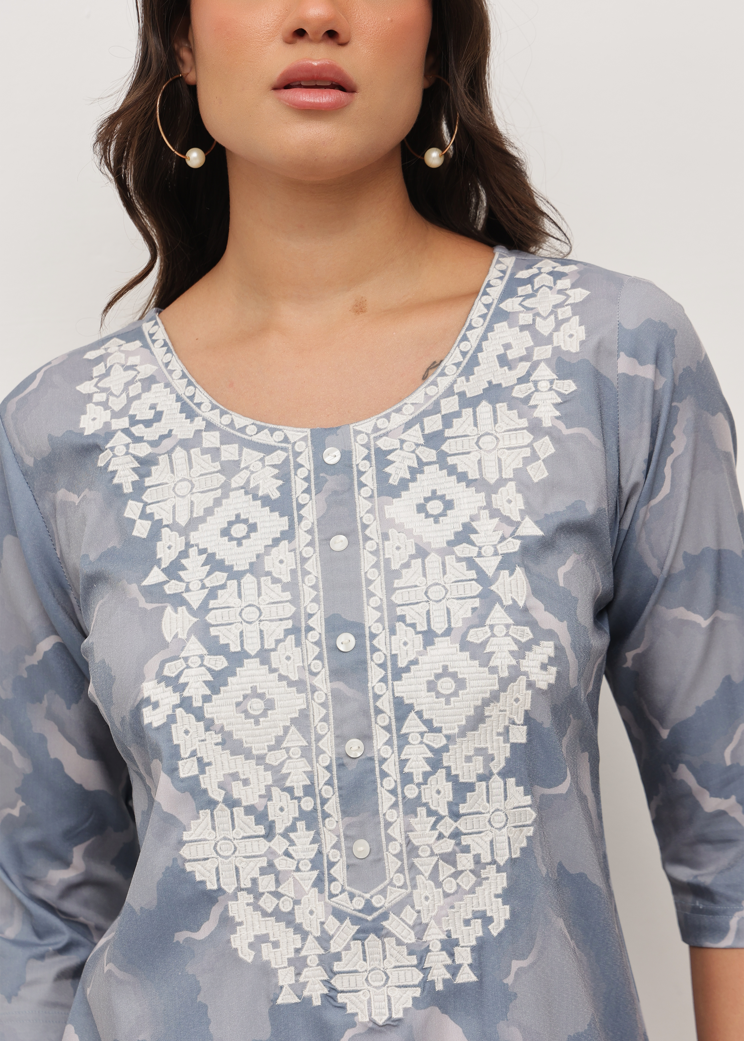 CITRUS THREADS - STRETCHABLE KURTI