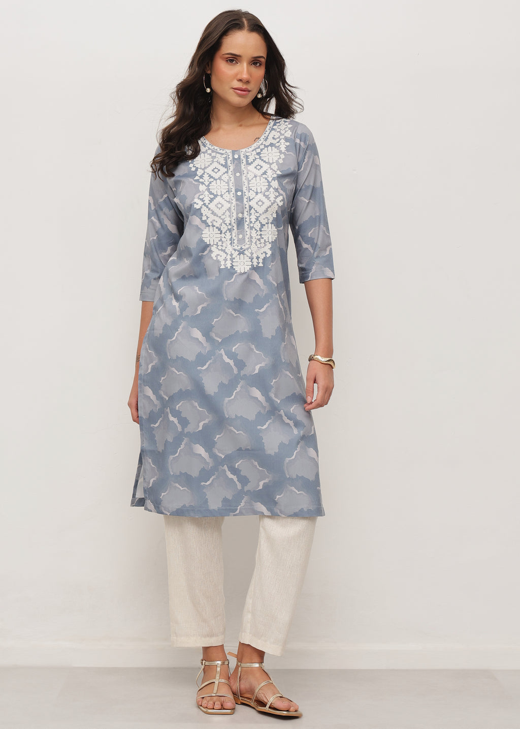 CITRUS THREADS - STRETCHABLE KURTI
