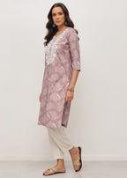 CLOUDY THREADS - STRETCHABLE KURTI - 1