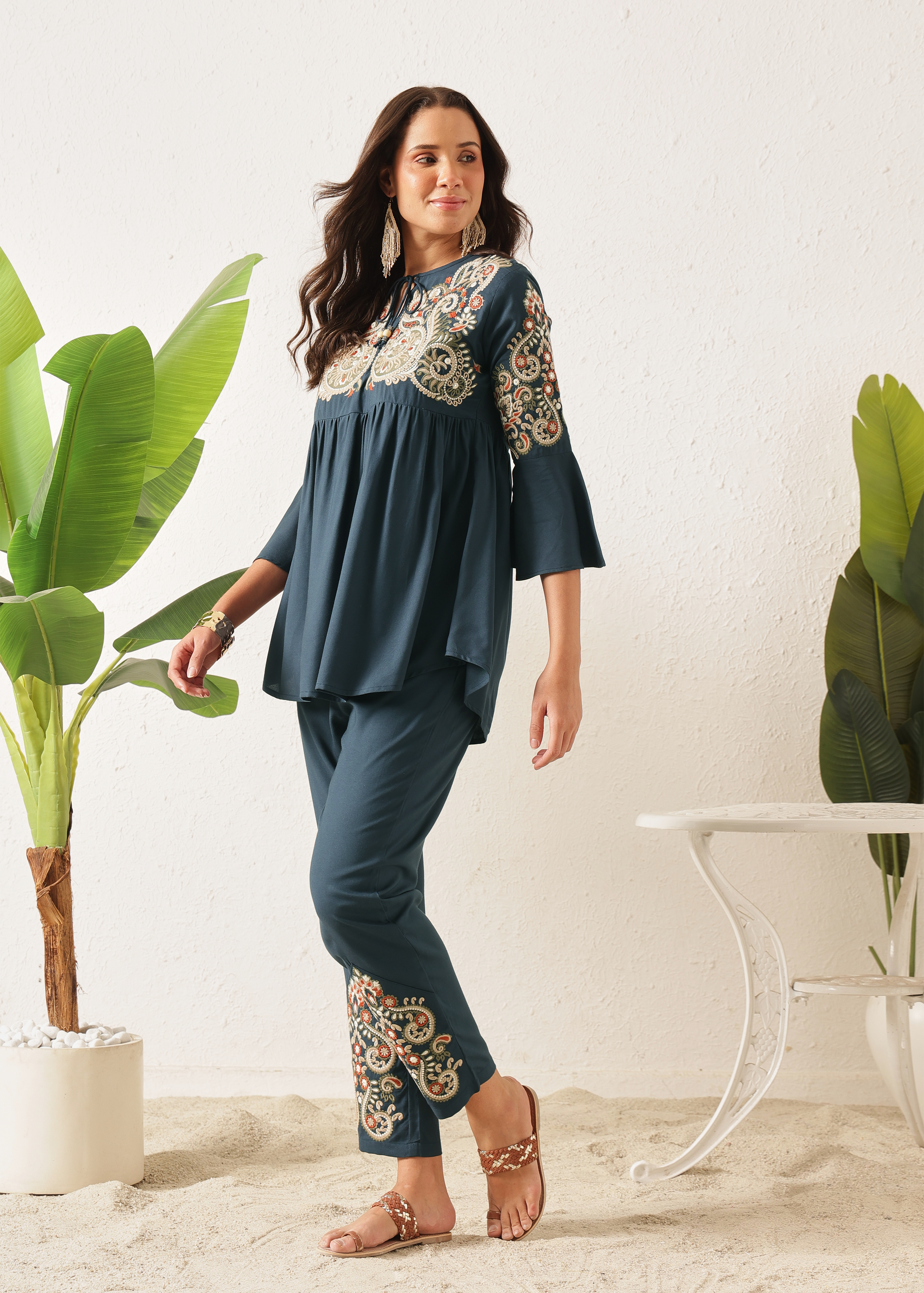BOHO  SET - MERMAID BLUE