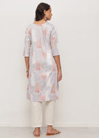 CLOUDY THREADS - STRETCHABLE KURTI - 2