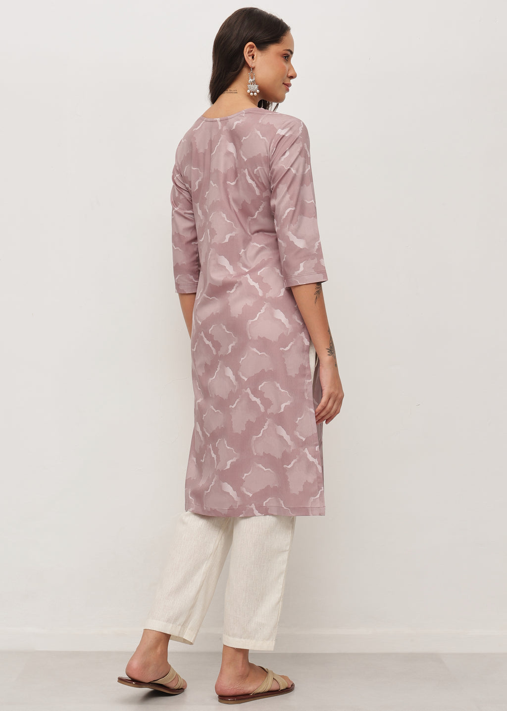 CLOUDY THREADS - STRETCHABLE KURTI - 1
