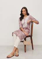 CLOUDY THREADS - STRETCHABLE KURTI - 1