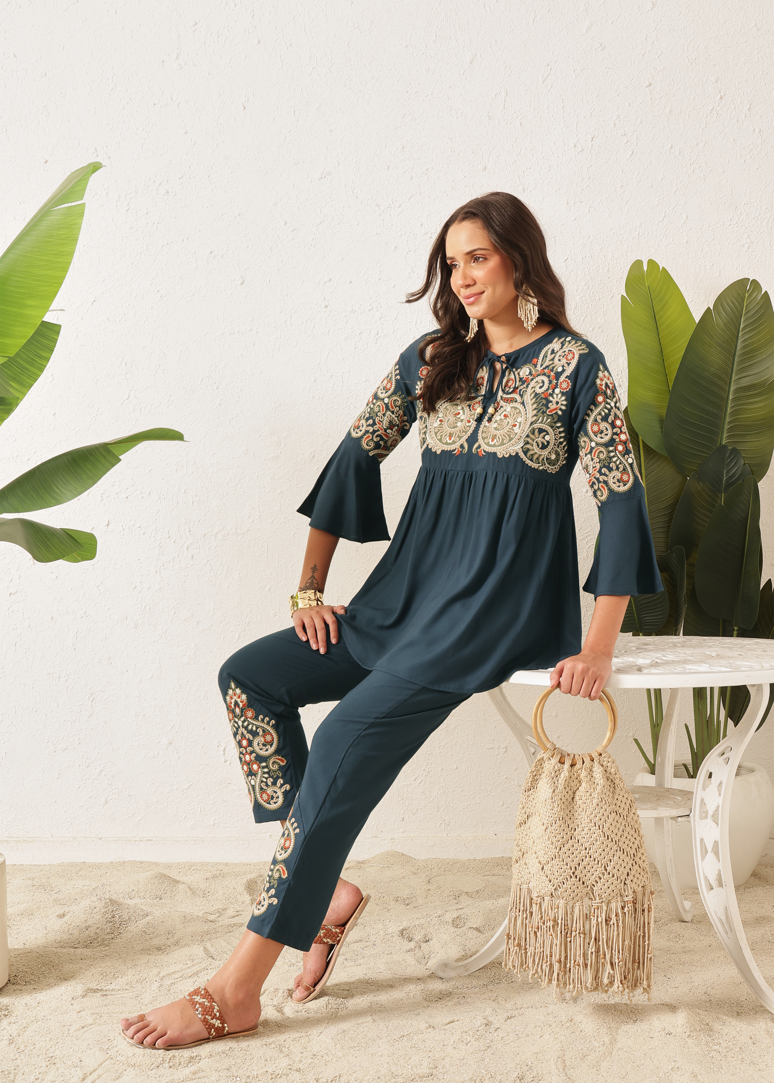 BOHO  SET - MERMAID BLUE