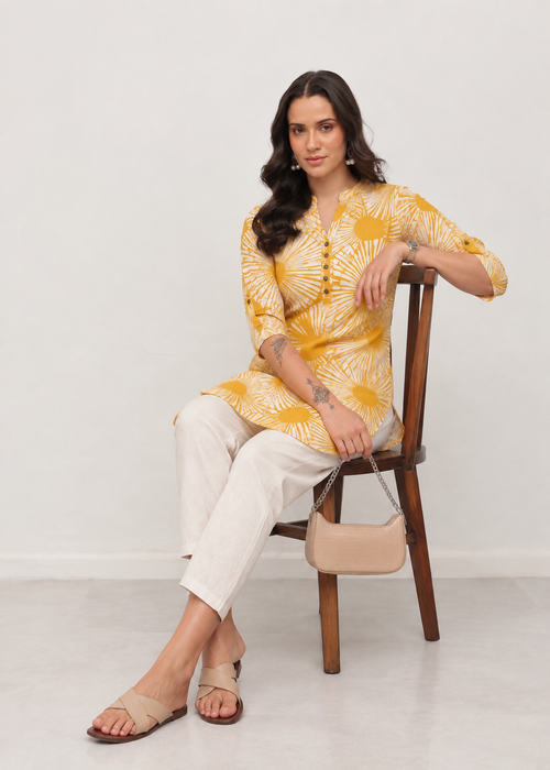 ABSTRACT COTTON TOP