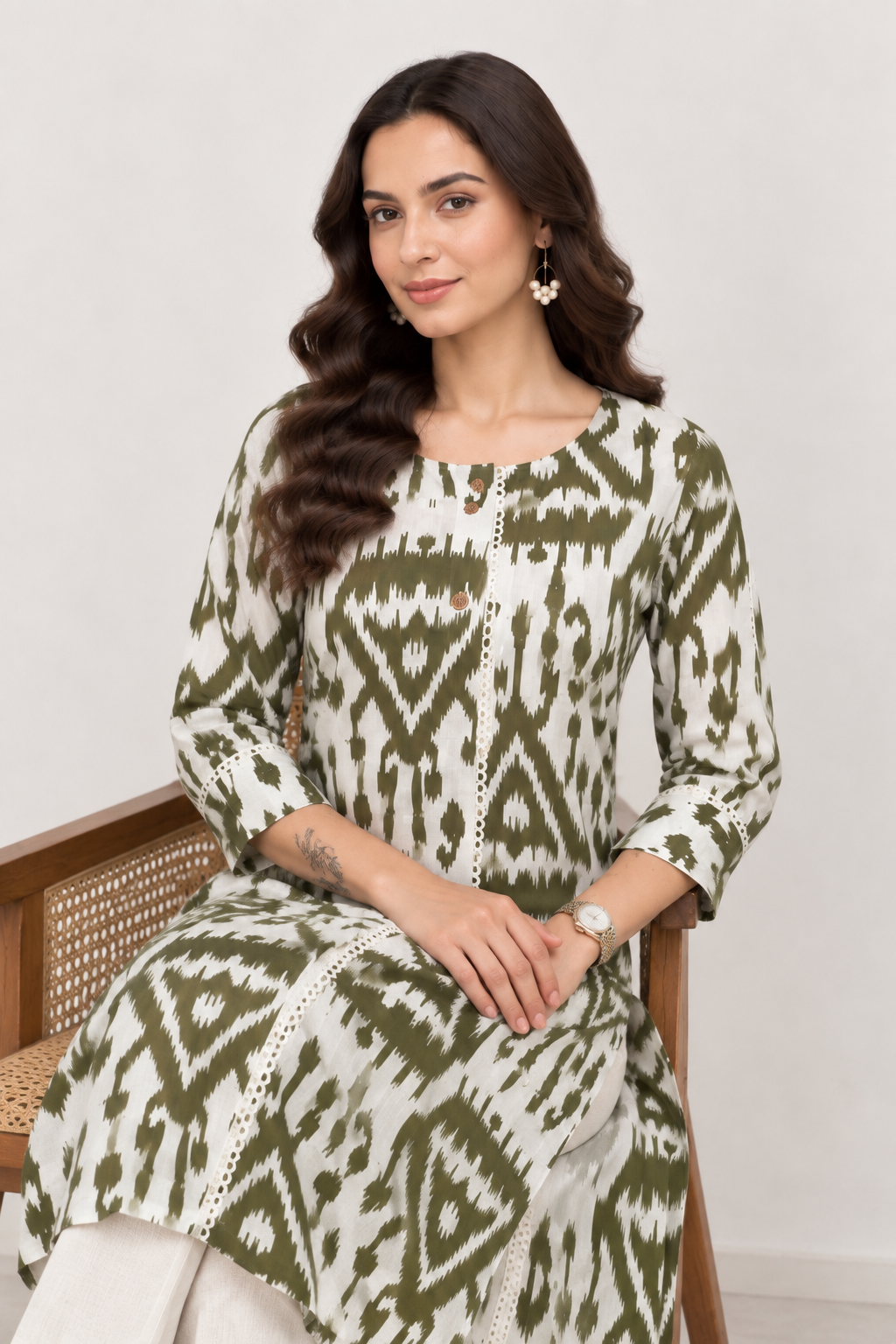 60's COTTON KURTA