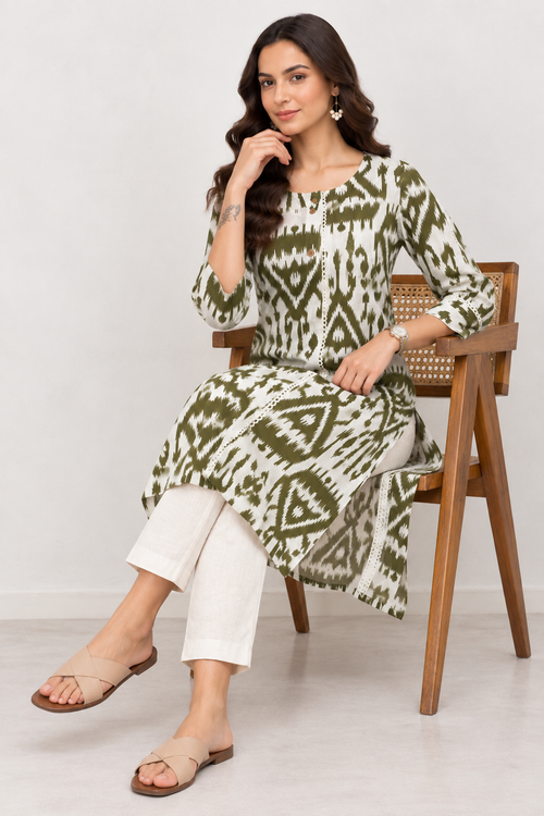 60's COTTON KURTA