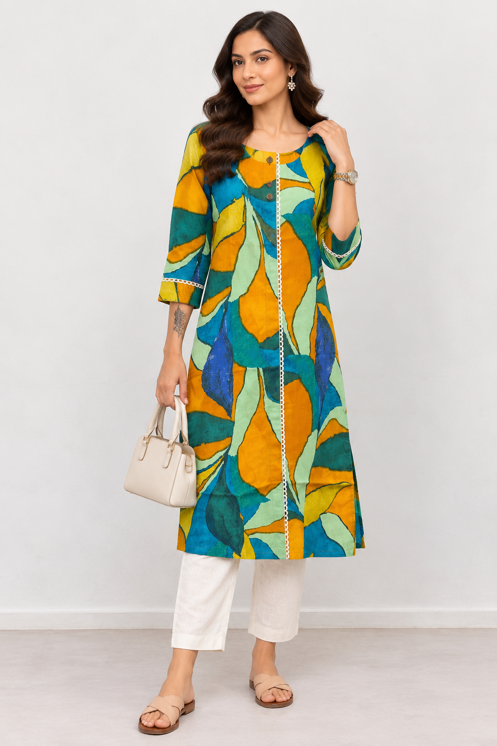 80's COTTON KURTA