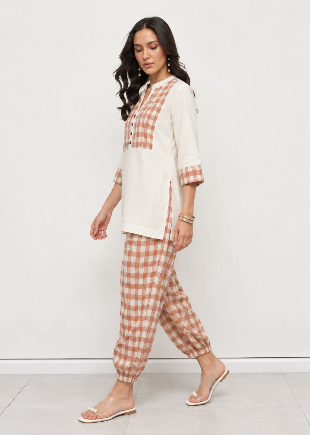 GINGHAM COORD-SET