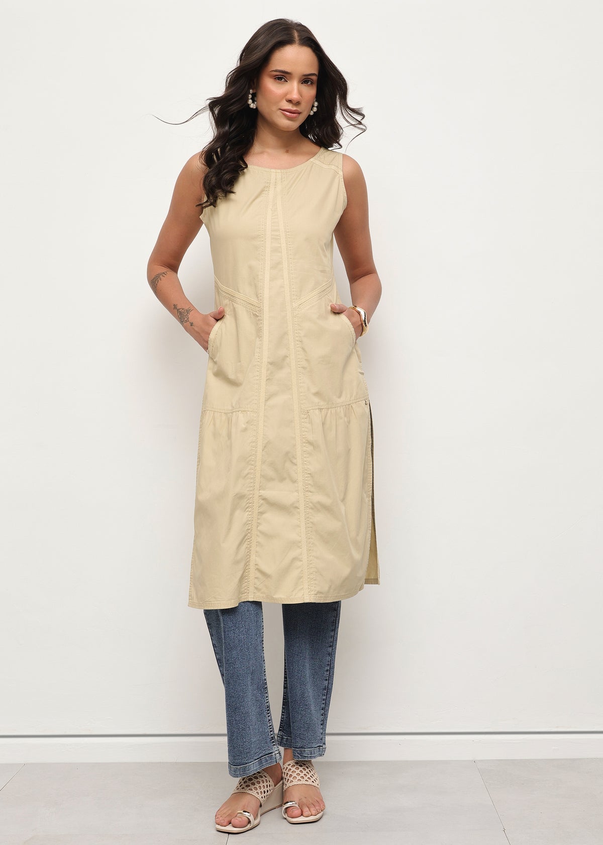 VENTO TUNIC - BEIGE