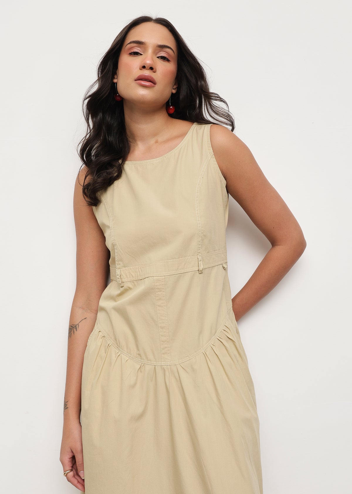 VERONA MIDDI - BEIGE