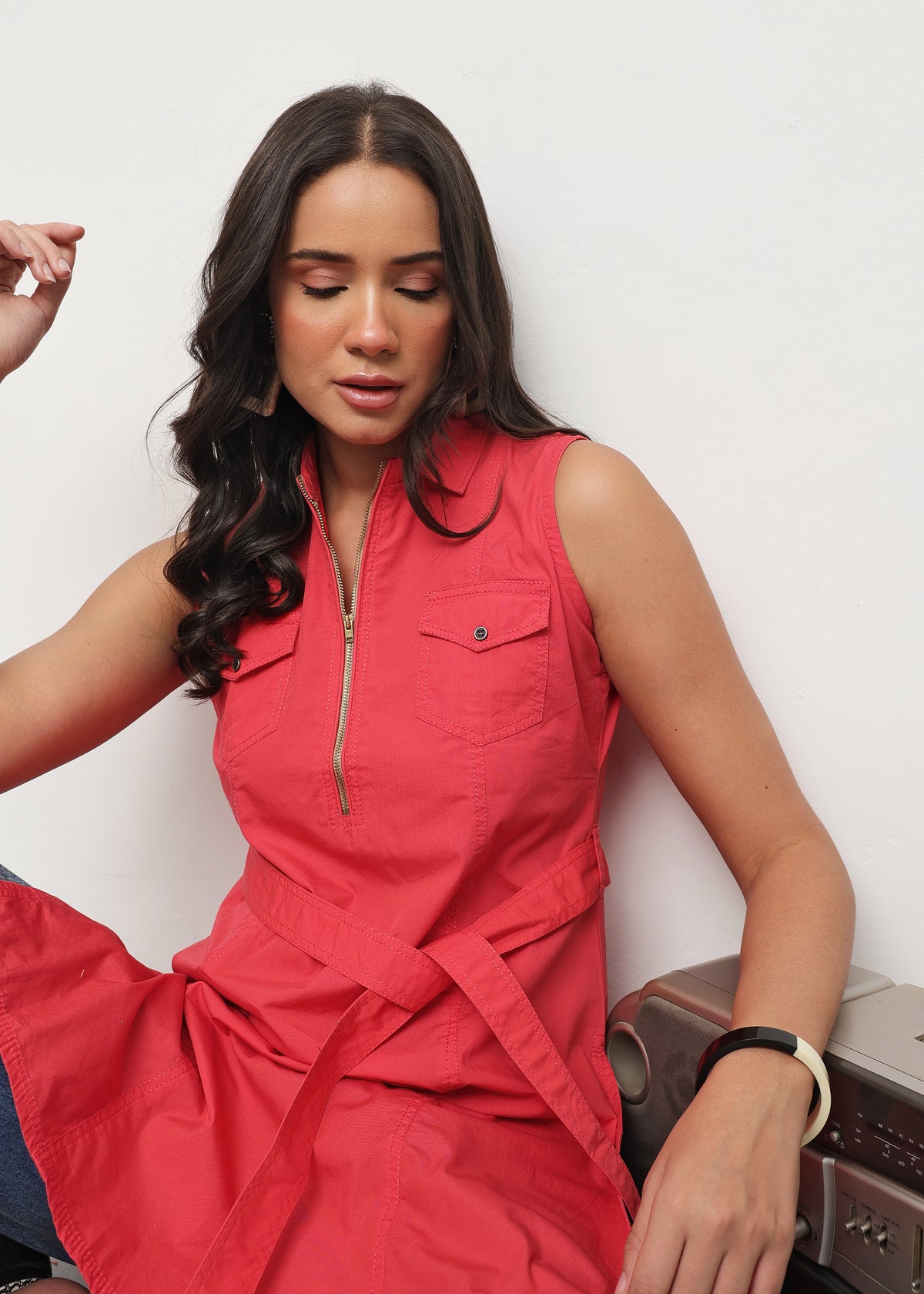 THE ALPHA TUNIC - PEACH