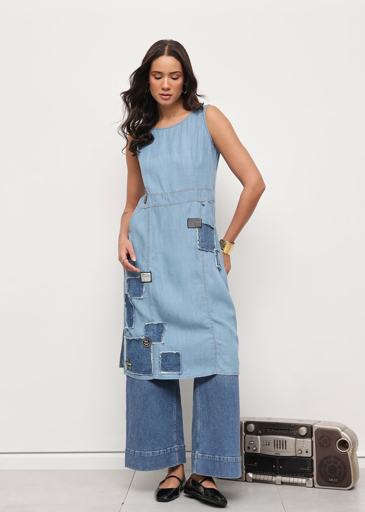 BANYAN DENIM KURTA