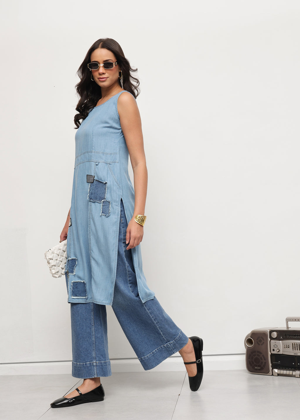 BANYAN DENIM KURTA