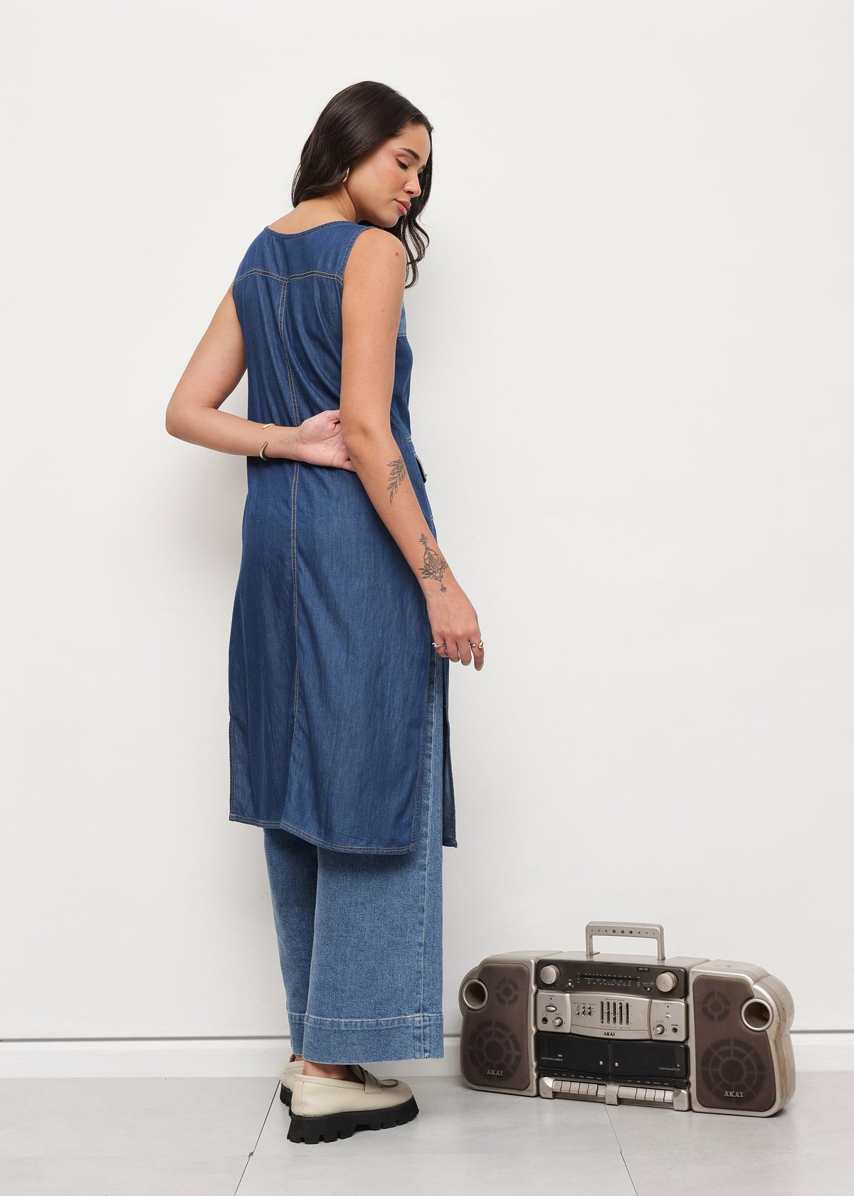 STARDUST DENIM KURTA