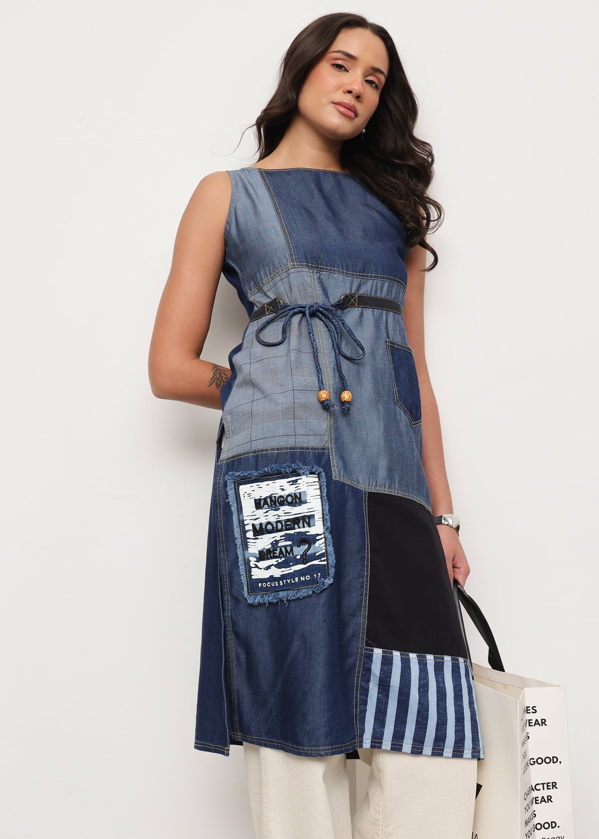 WANDERLUST DENIM KURTI