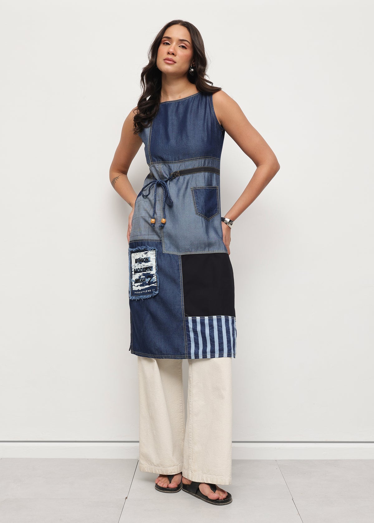 WANDERLUST DENIM KURTI