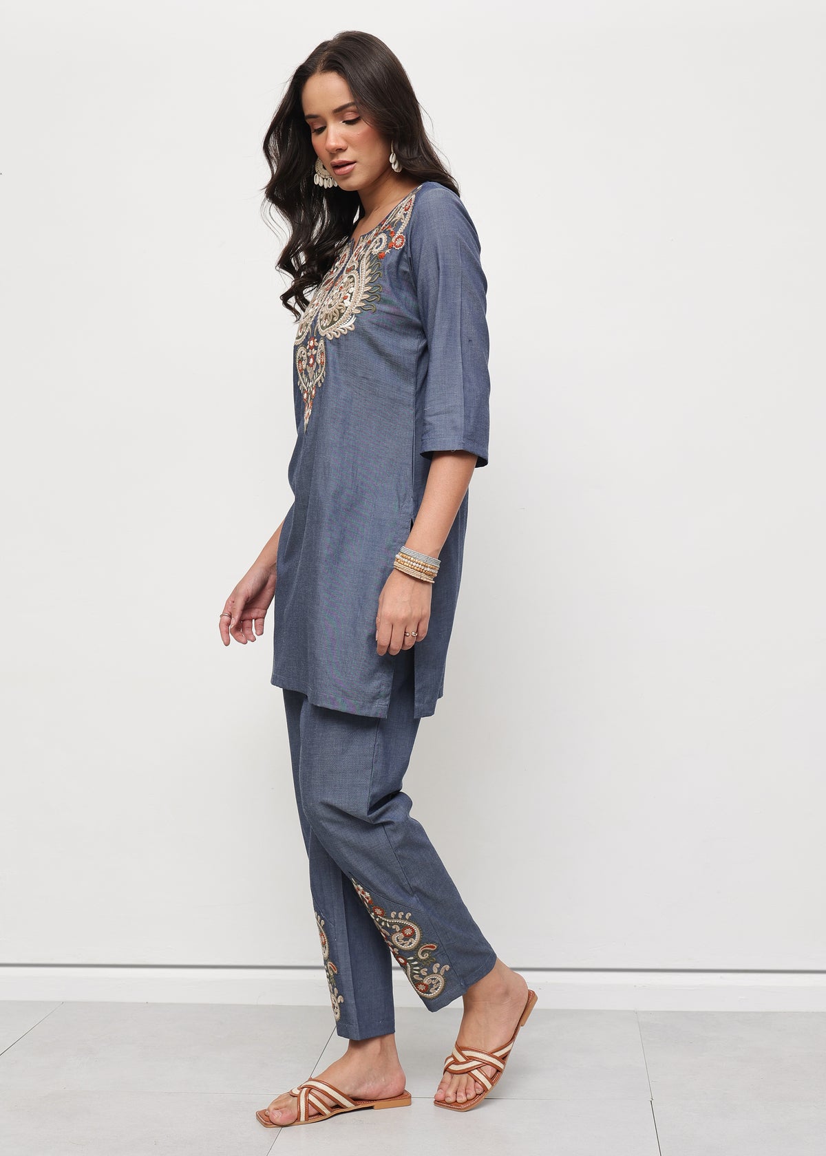 BOHO DENIM COORD-SET 2